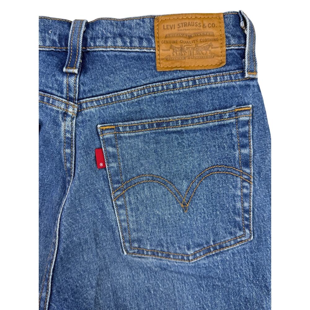 LEVI'S Premium Wedgie Straight Jean Size 25 Love Triangle - Picture 6 of 9